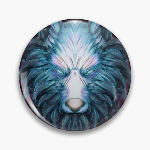 Item preview, BLUE WOLF  (black tshirts) designed and sold by StayCool3d.