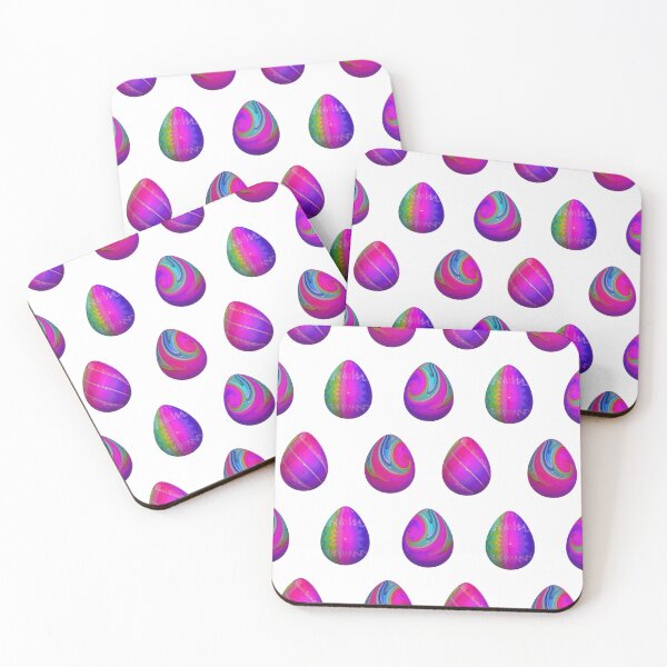 Item preview, Pretty Tie Dyed Easter Egg Pattern designed and sold by zachandjackson.