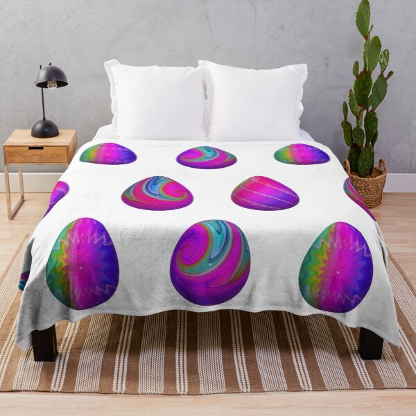 Item preview, Pretty Tie Dyed Easter Egg Pattern designed and sold by zachandjackson.