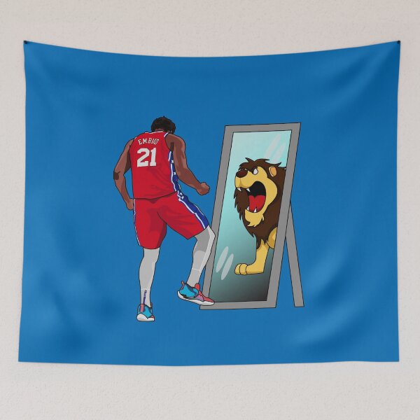 Item preview, Joel Embiid - "LION" - Mirror - Cartoon Style designed and sold by AYA-Design.