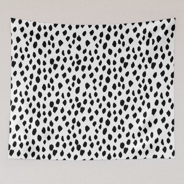 Item preview, black and white preppy brushstroke designed and sold by juliajohnsonx.