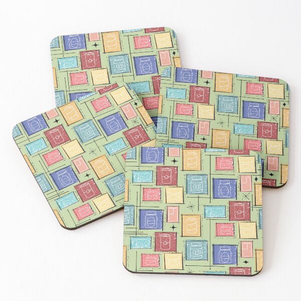 Item preview, Midcentury Vintage  Repeat Pattern designed and sold by rhombusOnion.