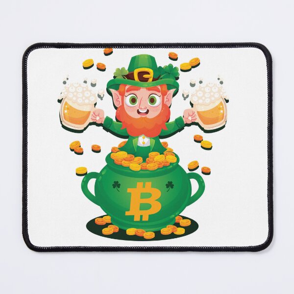 Item preview, Crypto St Patrick - St Patricks parade Day 2022 - St Patricks Day 2022 designed and sold by FastHub.