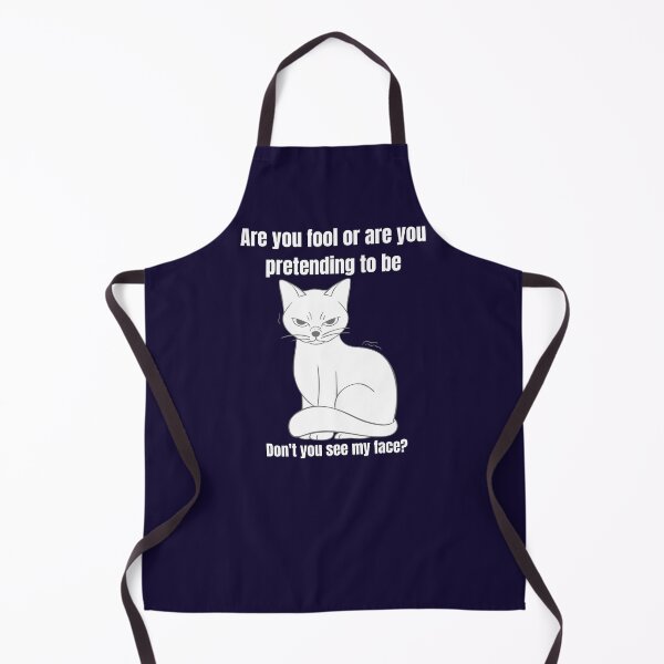 Item preview, Annoyed cat. Are you dumb or are you pretending to be? designed and sold by EMIPRINCESS.