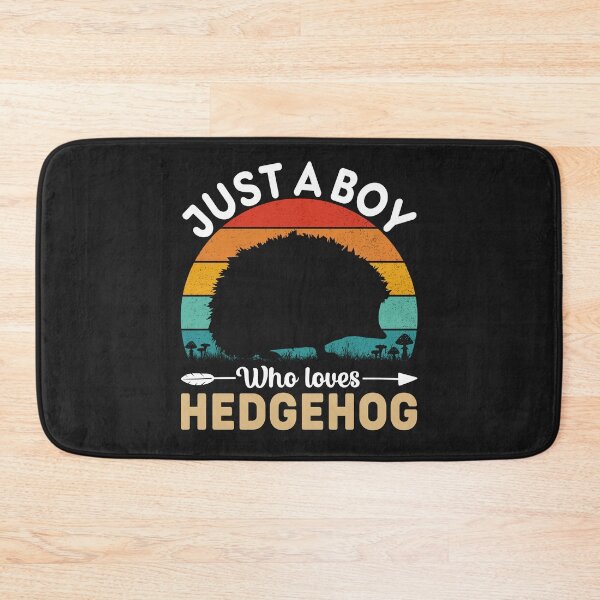 Item preview, Just A Boy Who Loves Hedgehog T-shirt - hedgehog lover Stickers designed and sold by podekom.