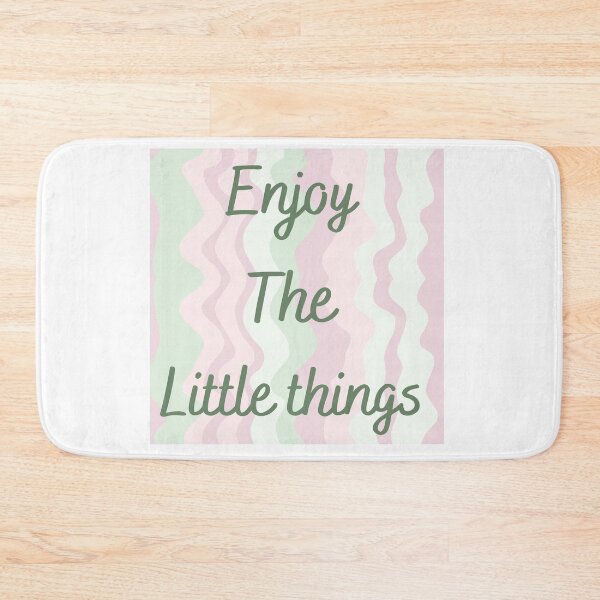 Item preview, Enjoy the little things   , inspirational life quote (color palate, color palette) designed and sold by Sanaura.