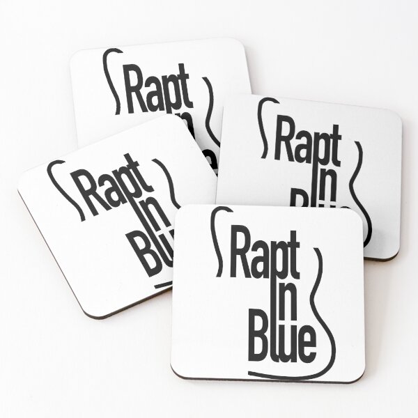 Artikelvorschau, Rapt In Blau - Logo Schwarz entworfen und verkauft von Raptinblue.