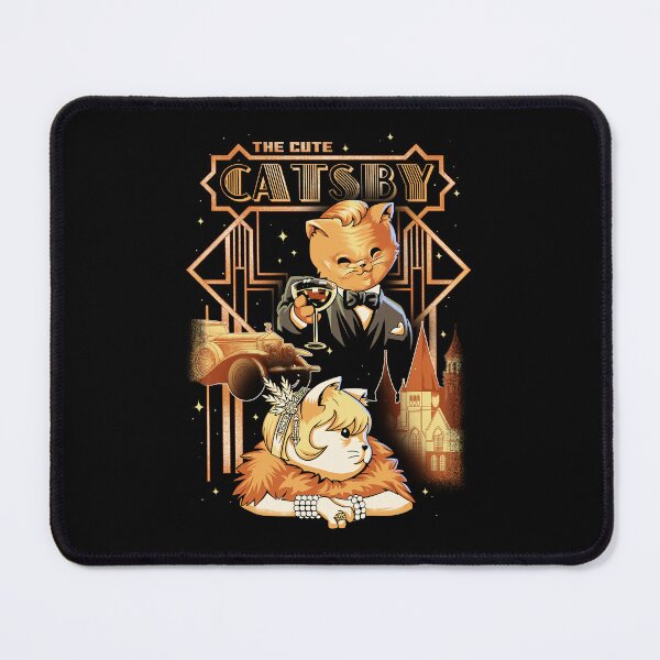 Item preview, The Cute Catsby black version designed and sold by RafaelLima7.
