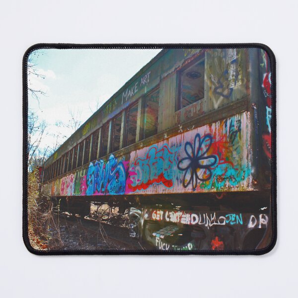 Item preview, Abandoned Graffiti Train designed and sold by Linda Sannuti.