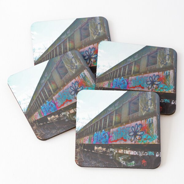 Item preview, Abandoned Graffiti Train designed and sold by Linda Sannuti.