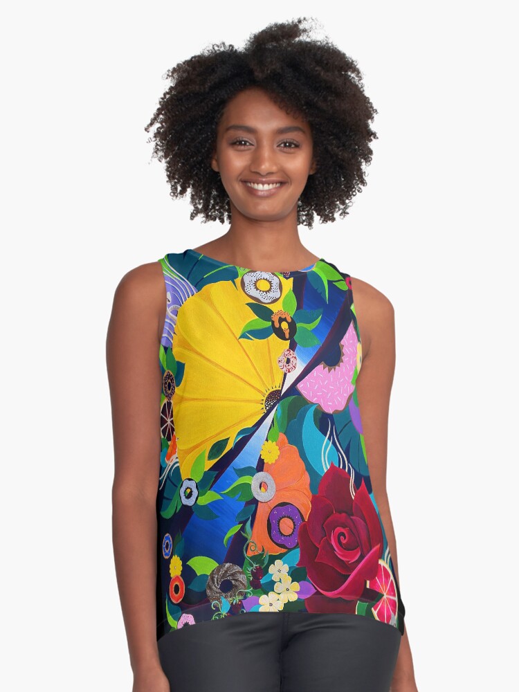 Item preview, Sleeveless Top designed and sold by Flickingjane.