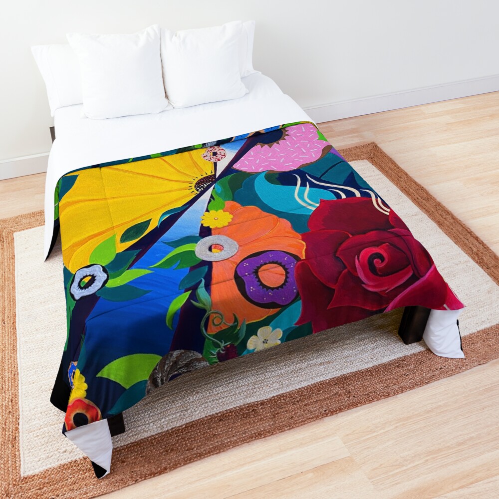 Item preview, Comforter designed and sold by Flickingjane.
