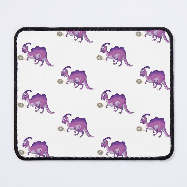 Item preview, Dinosaur Playing Tennis ,Funny Good Purple Dinosaur Tennis Lovers Art designed and sold by pedrored369.