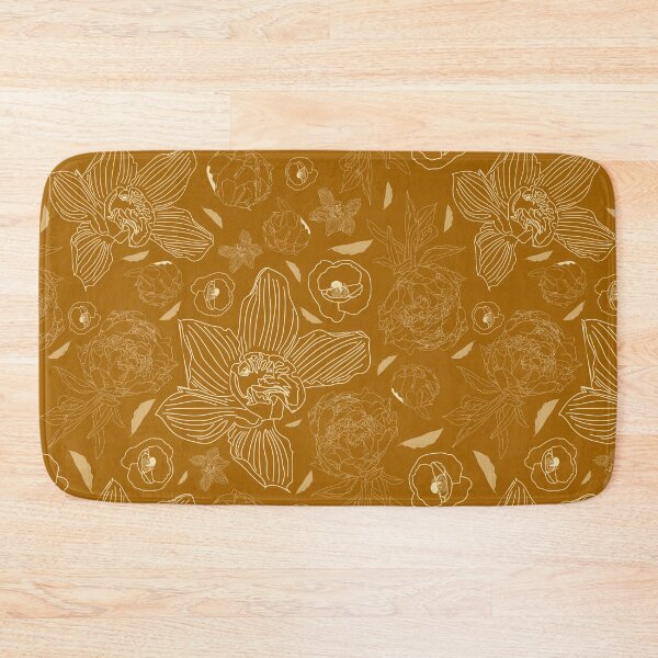 Item preview, Large Print Burnt Sienna Poppy Field designed and sold by Lori Buesking Studio.