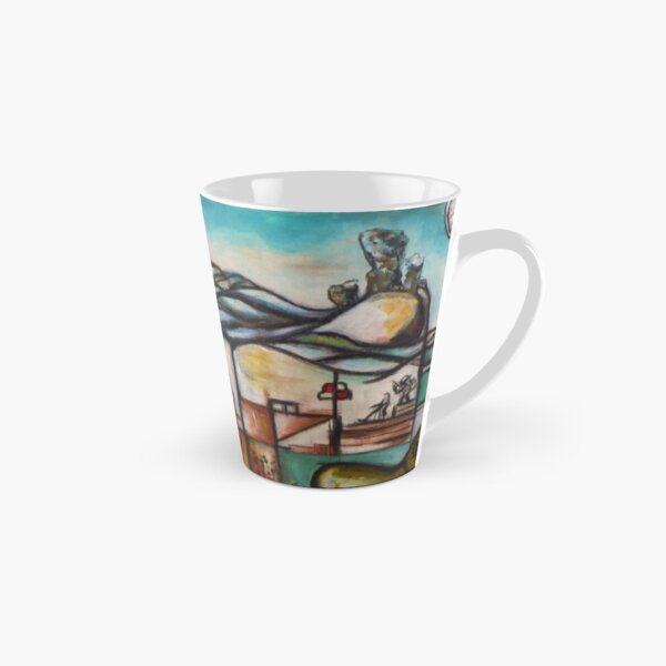 Continental shift panel 01- Original art by David Iddon Art Tall Mug