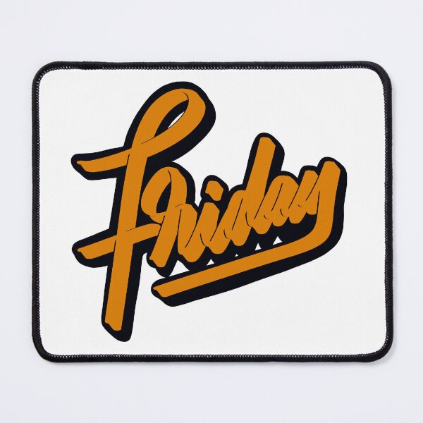Item preview, Friday designed and sold by Dominic Greco.