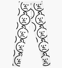 Sad Onion Face Leggings
