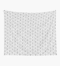 Sad Onion Face Wall Tapestry