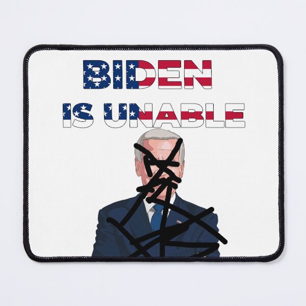 Item preview, BIDEN IS A PRESIDENT UNABLE  designed and sold by cool-things-br.