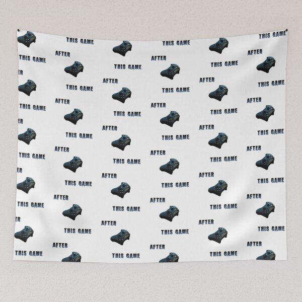Item preview, After this game ! gamer t-shirt or home decor designed and sold by SoniaCoteStudio.