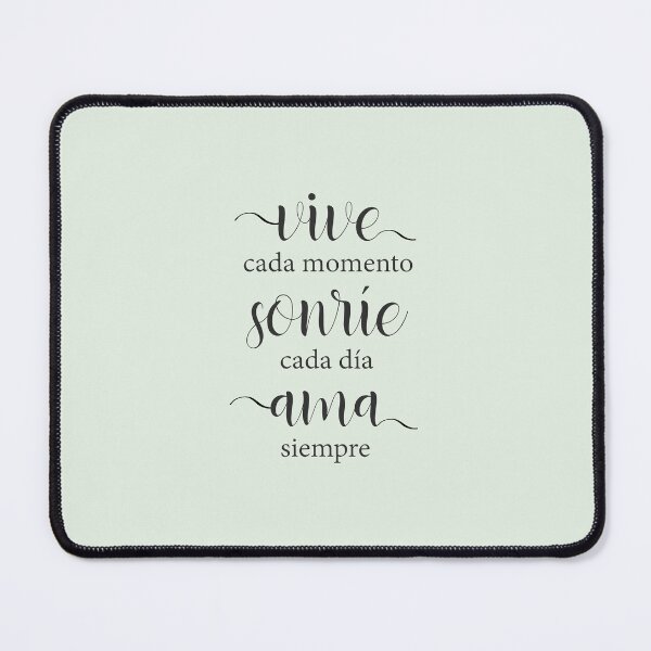 Item preview, Vive Cada Momento Sonríe Cada Día Ama Siempre designed and sold by Aryam Quotes.