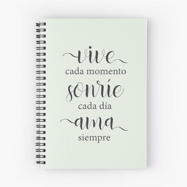Item preview, Vive Cada Momento Sonríe Cada Día Ama Siempre designed and sold by Aryam Quotes.