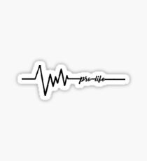 Pro-life Heatbeat Sticker