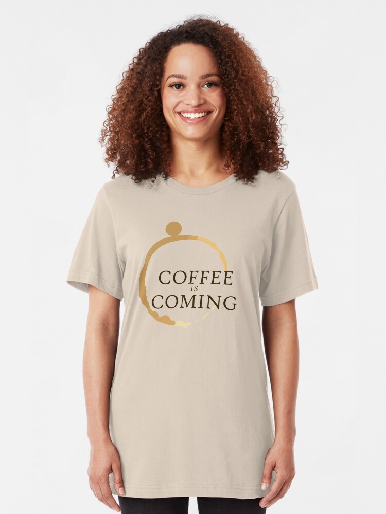 powered by coffee t shirt