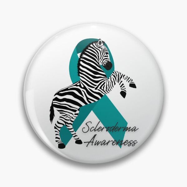 Item preview, Scleroderma Awareness Ribbon designed and sold by Elle  Hazlett.