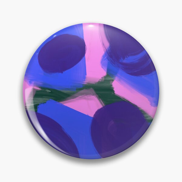 Item preview, Pink & Blue Painted Shapes designed and sold by DesignsByJaycee.