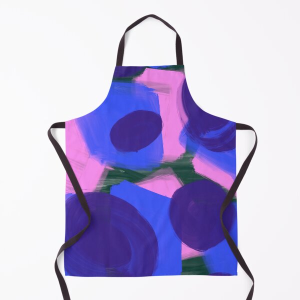 Item preview, Pink & Blue Painted Shapes designed and sold by DesignsByJaycee.