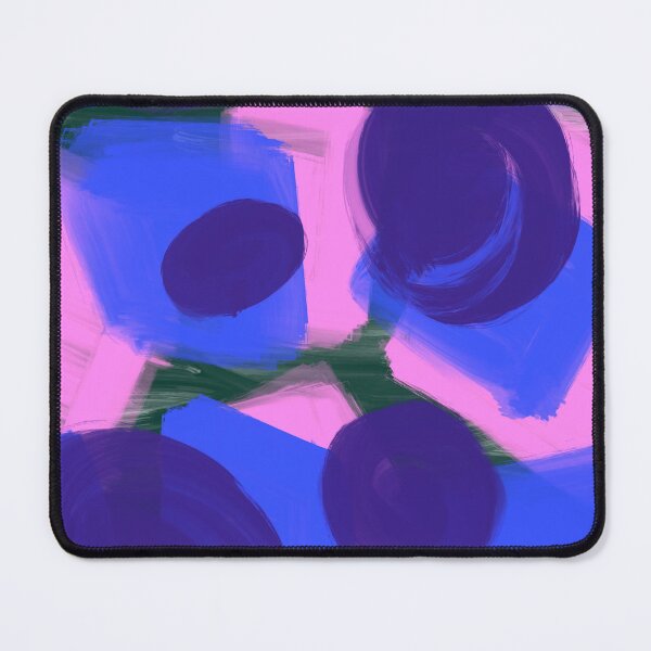 Item preview, Pink & Blue Painted Shapes designed and sold by DesignsByJaycee.