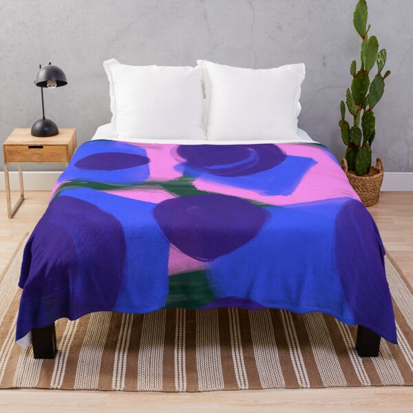 Item preview, Pink & Blue Painted Shapes designed and sold by DesignsByJaycee.