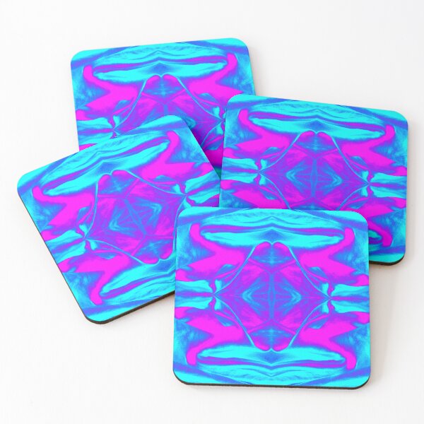 Item preview, Bright, Vivid and Funky Psychedelic Neon Aztec Tile Pattern designed and sold by KLP-Magick.