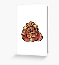 Three Horn Greeting Card