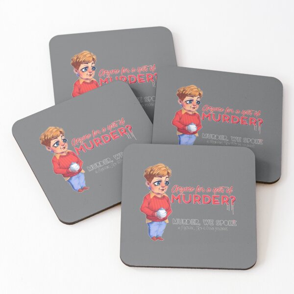 Item preview, Anyone for a spot of Murder, We Spoke designed and sold by NicholasLittle.