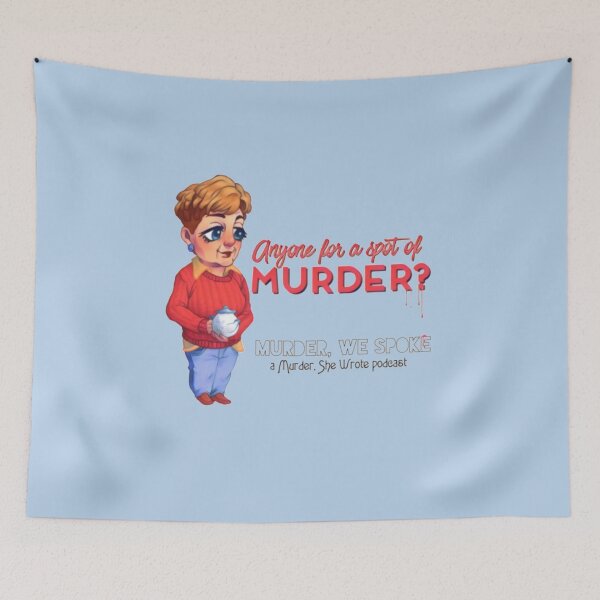 Item preview, Anyone for a spot of Murder, We Spoke designed and sold by NicholasLittle.