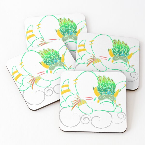 Item preview, Aztec Inspired Dandelion Daemon in White designed and sold by Sarah Reed.
