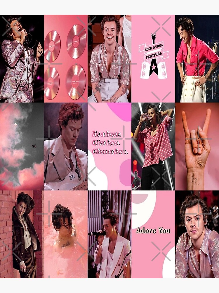 Harry New Ix Collage 2022 Poster By Myersjean Redbubble