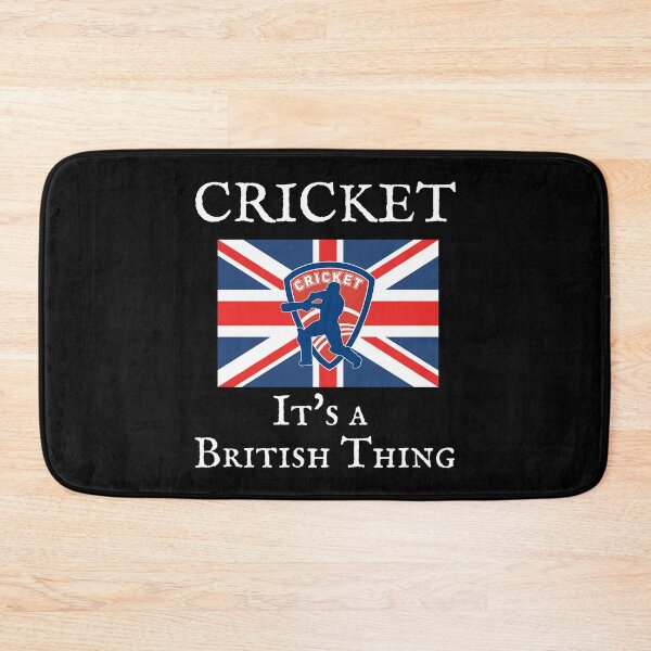 Item preview, CRICKET, IT'S A BRITISH THING, Union Jack Flag designed and sold by Krafty  Arts Studio.