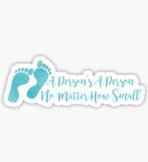 Pegatina Dr. Suess Pro-Life Quote