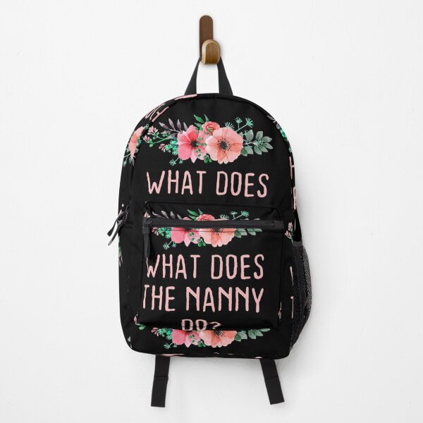 Item preview, What Does The Nanny Do? Quote,What Does The Nanny Do For Women, Humor Gift designed and sold by KHRO.