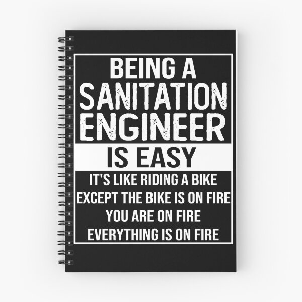 Item preview, Funny sanitation engineer saying: being a sanitation engineer is easy sanitation engineer gifts designed and sold by alaechamlal.