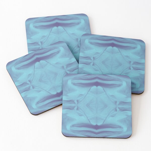 Item preview, Cool and Funky Smoky Aztec Tile pattern in Blue designed and sold by KLP-Magick.