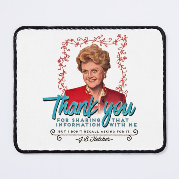 Item preview, essica Fletcher Doesn't Need Your Input designed and sold by NicholasLittle.