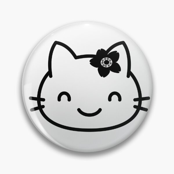 Item preview, Face of cute kitten with flower on her head. designed and sold by EMIPRINCESS.
