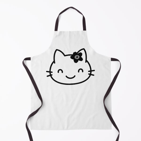 Item preview, Face of cute kitten with flower on her head. designed and sold by EMIPRINCESS.