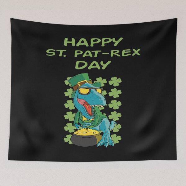 Item preview, Happy St. Pat T-Rex Day designed and sold by The Jackalope.