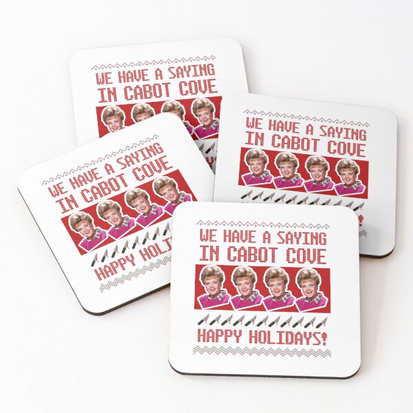 Item preview, Jessica Fletcher Christmas Sweater Design—We Have a Saying in Cabot Cove designed and sold by NicholasLittle.