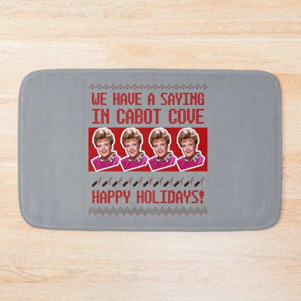 Item preview, Jessica Fletcher Christmas Sweater Design—We Have a Saying in Cabot Cove designed and sold by NicholasLittle.